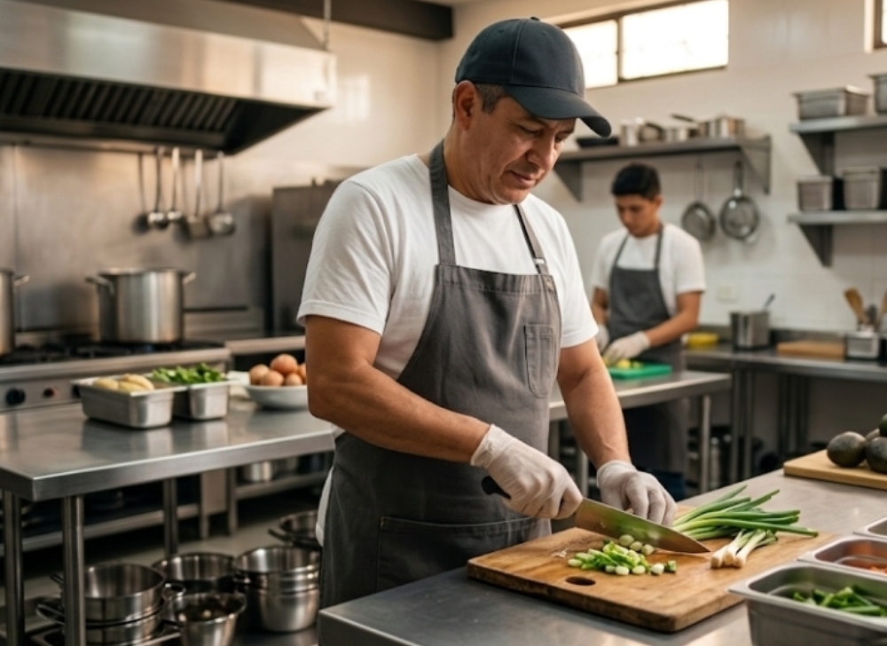 Ayudante de cocina DEJEME SANO